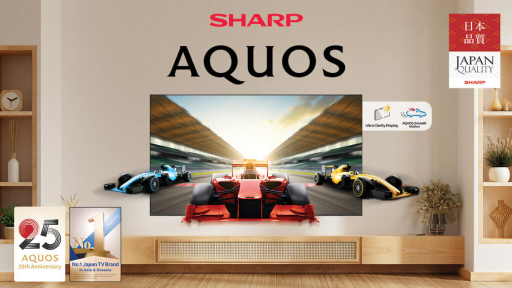 SHARP Philippines Unveils AQUOS JJ5000X 4K Google TV and THE ARENA Tower Speaker